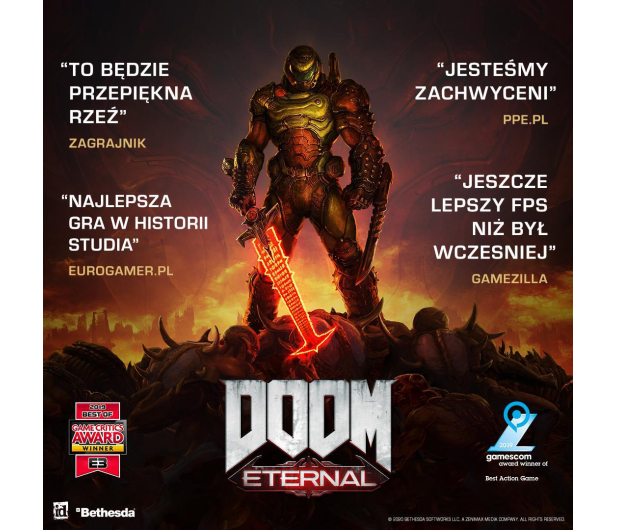 ID SOFTWARE Doom Eternal PS4 - 495519 - zdjęcie 5